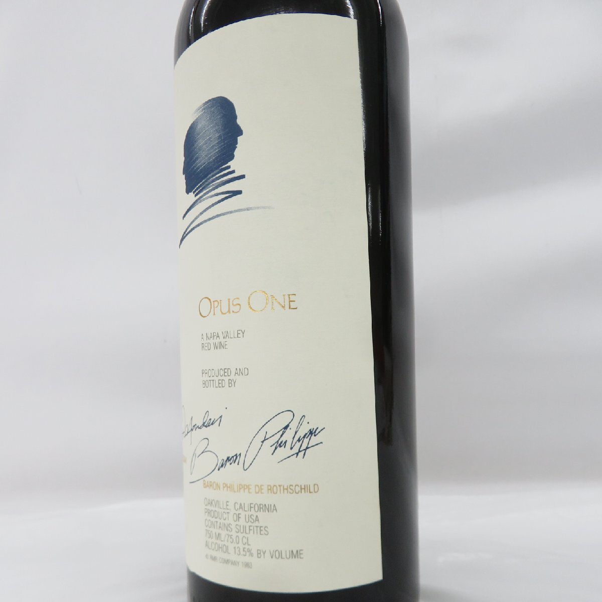 1円~【未開栓】OPUS ONE オーパスワン 1991 赤 ワイン 750ml 1円~【未開栓】OPUS ONE オーパスワン 1991 赤 ワイン 750ml