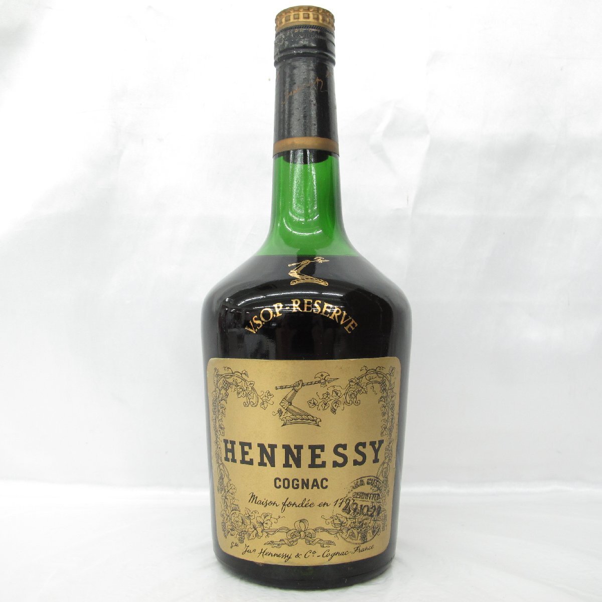 未開栓】Hennessy ヘネシー VSOP リザーブ 金キャップ 未開栓】Hennessy ヘネシー VSOP リザーブ 金キャップ