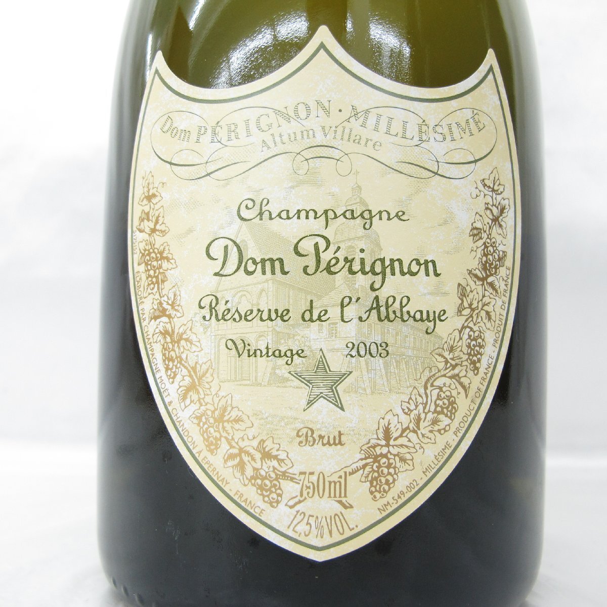 未開栓】Dom Perignon ドンペリニヨン ゴールド 2003 レゼルヴ 未開栓】Dom Perignon ドンペリニヨン ゴールド 2003 レゼルヴ