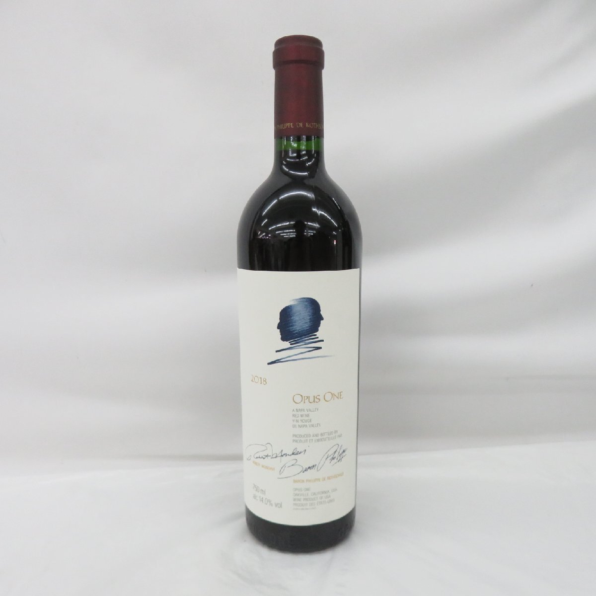 未開栓】OPUS ONE オーパスワン 2018 赤 ワイン 750ml 14 未開栓】OPUS ONE オーパスワン 2018 赤 ワイン 750ml 14