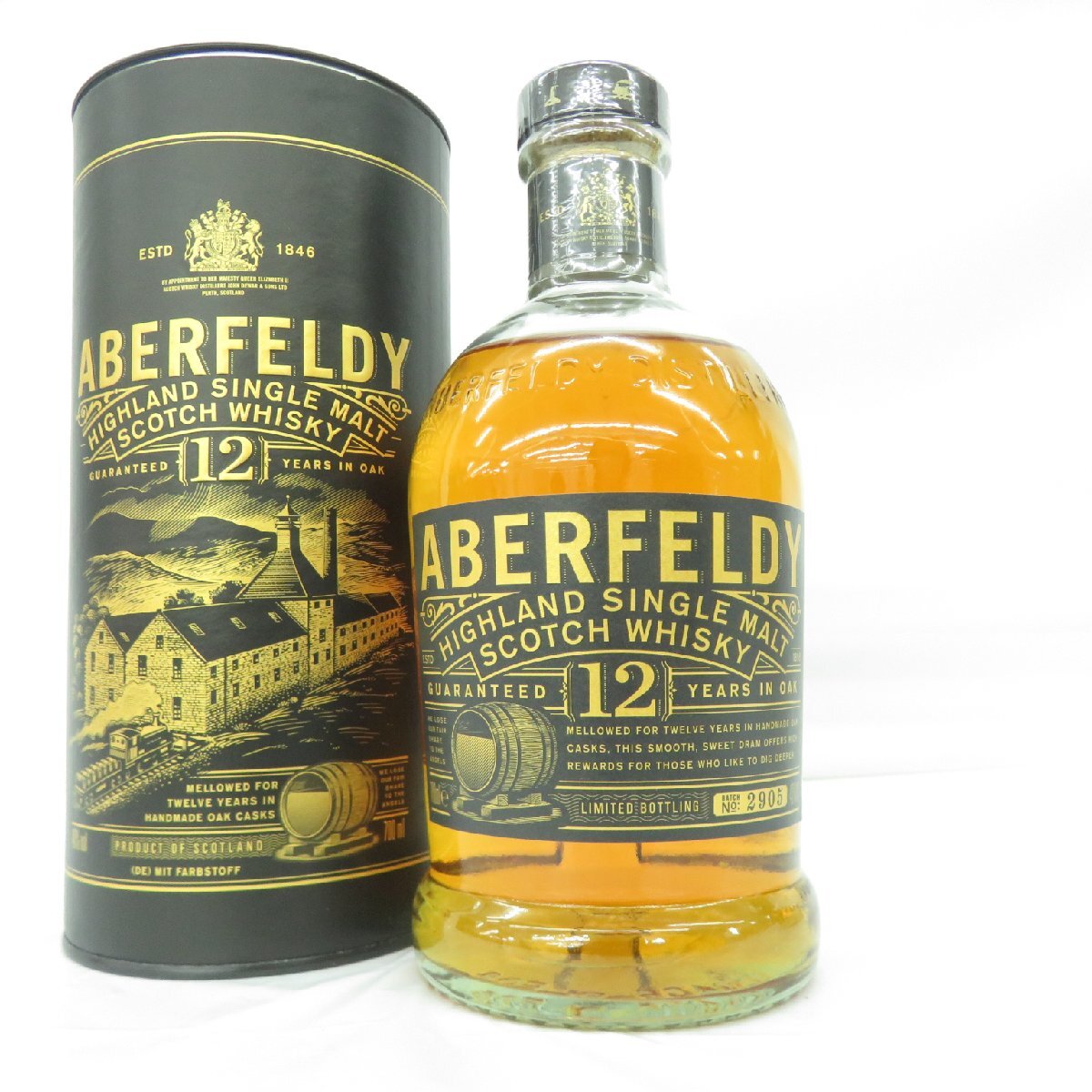 未開栓】Aberfeldy アバフェルディ 12年 ハイランド シングル