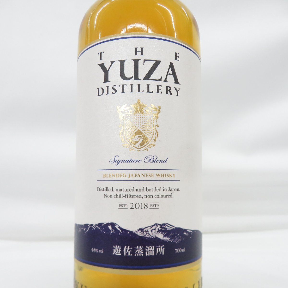 未開栓】遊佐蒸溜所 YUZA シグネチャー ブレンド ウイスキー