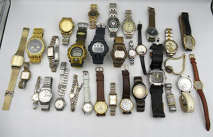 △△セイコー/カシオ/シチズン等 ジャンク時計30個 腕時計 重量 △△セイコー/カシオ/シチズン等 ジャンク時計30個 腕時計 重量