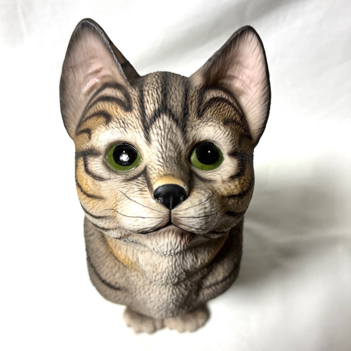 Demain ドマン 猫 陶器 置物 高さ25cm フィギュリン インテリア Demain ドマン 猫 陶器 置物 高さ25cm フィギュリン インテリア