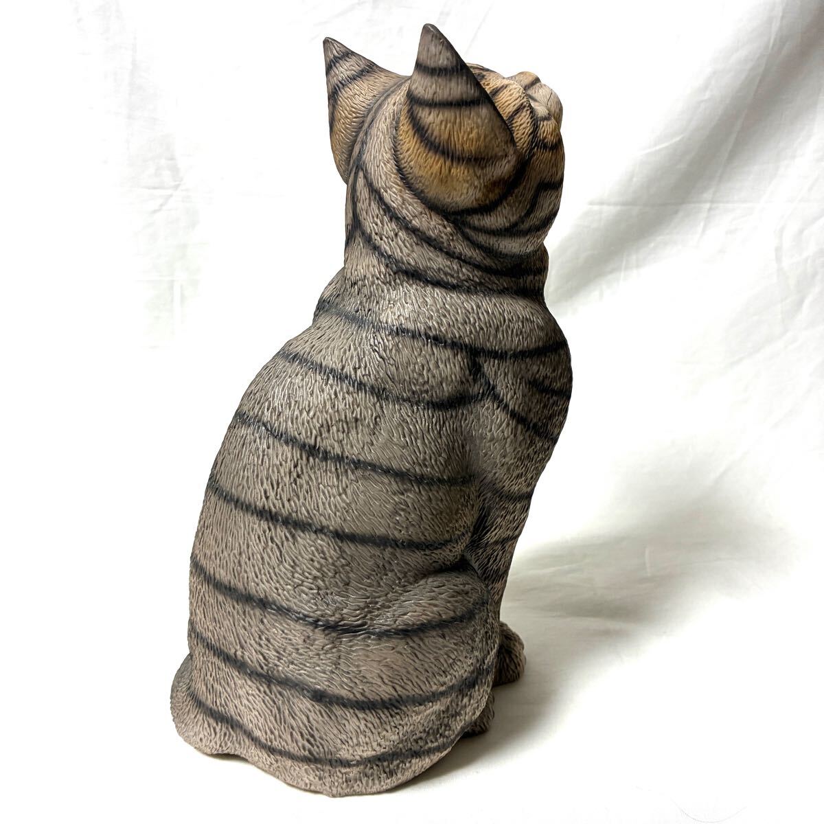 Demain ドマン 猫 陶器 置物 高さ25cm フィギュリン インテリア Demain ドマン 猫 陶器 置物 高さ25cm フィギュリン インテリア