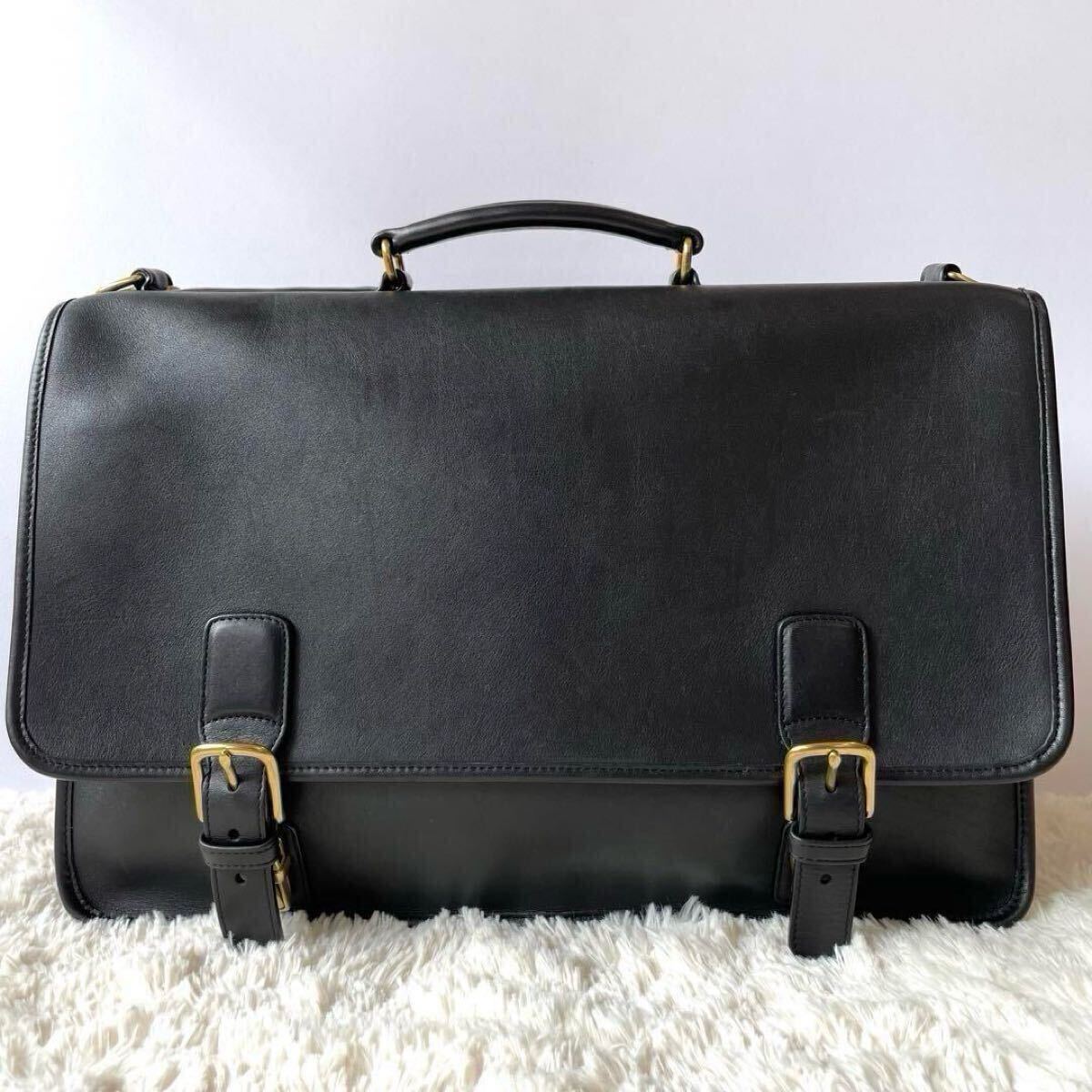 美品】OLD COACH オールドコーチ 2way ビジネスバッグ ブリーフ 美品】OLD COACH オールドコーチ 2way ビジネスバッグ ブリーフ