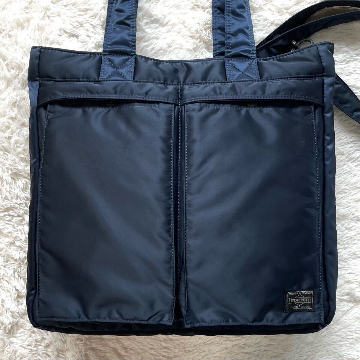 完売品】新タグ極美品 PORTER ポーター タンカー 2way トート 完売品】新タグ極美品 PORTER ポーター タンカー 2way トート