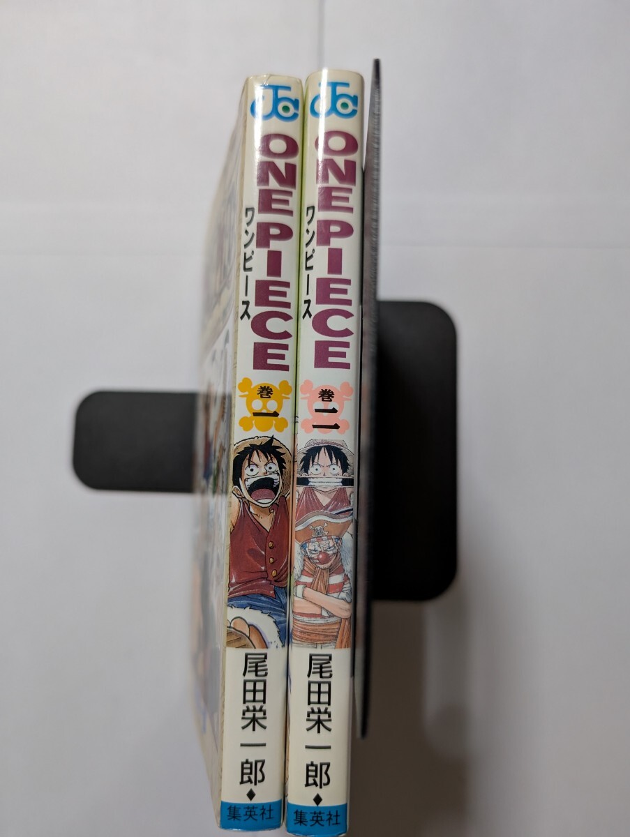 送料無料 初版本 ONE PIECE ワンピース 1巻・2巻 2冊 送料無料 初版本 ONE PIECE ワンピース 1巻・2巻 2冊