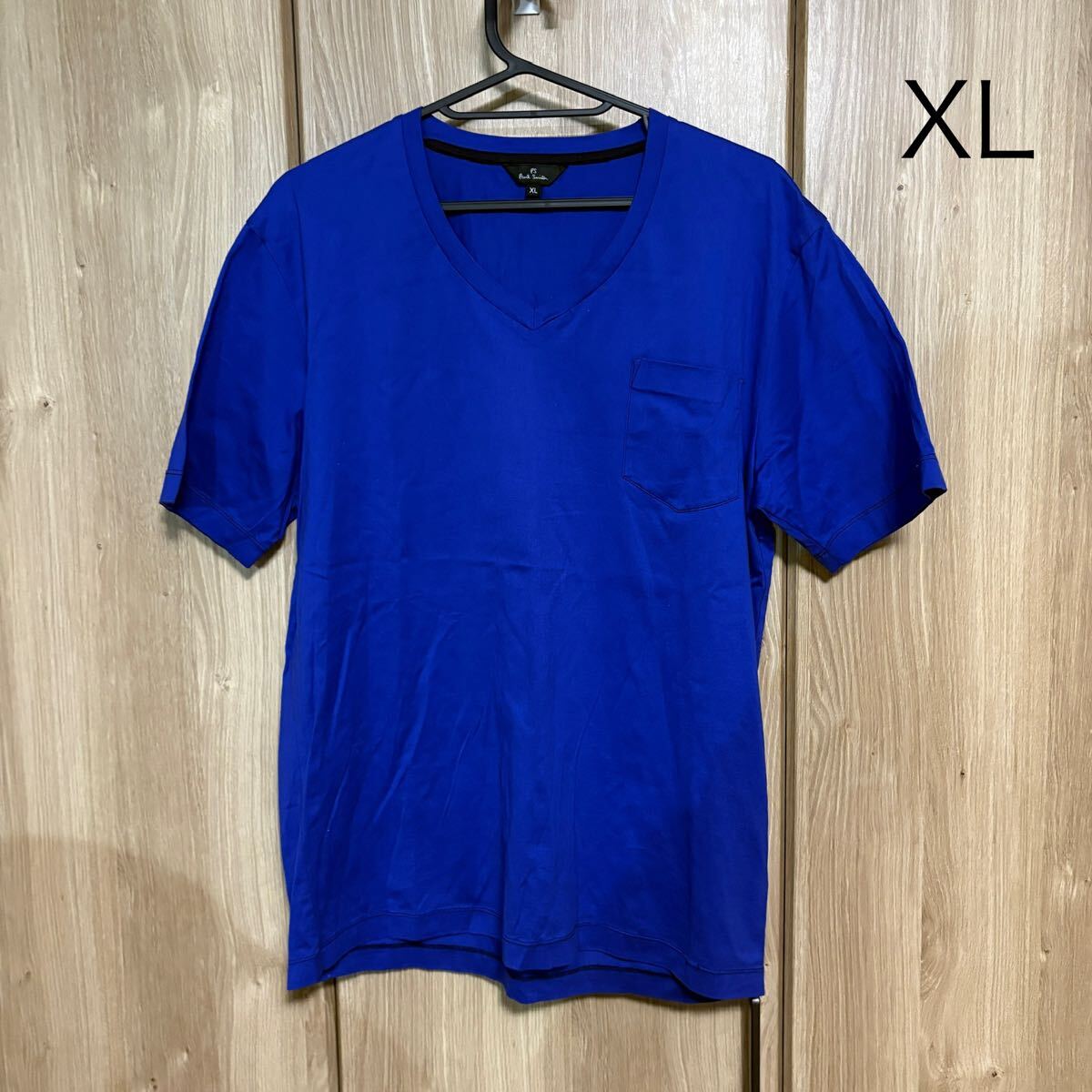 1028 PS paul smith ポールスミス 半袖 Vネック Tシャツ　XL