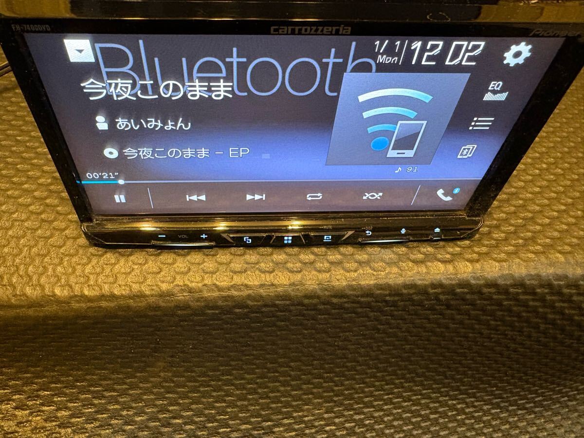 carrozzeria FH-7400DVD CD DVD Bluetooth ディスプレイ carrozzeria FH-7400DVD CD DVD Bluetooth ディスプレイ