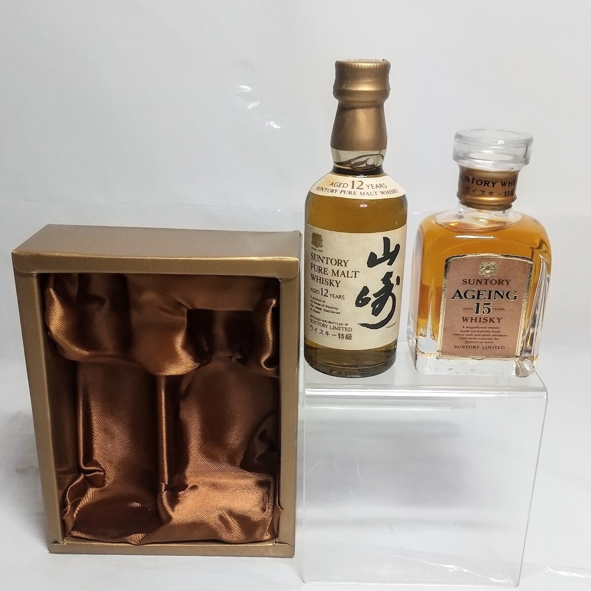 Rare ☆ サントリー 山崎12年 特級 エイジング15年 yamazaki Rare ☆ サントリー 山崎12年 特級 エイジング15年 yamazaki