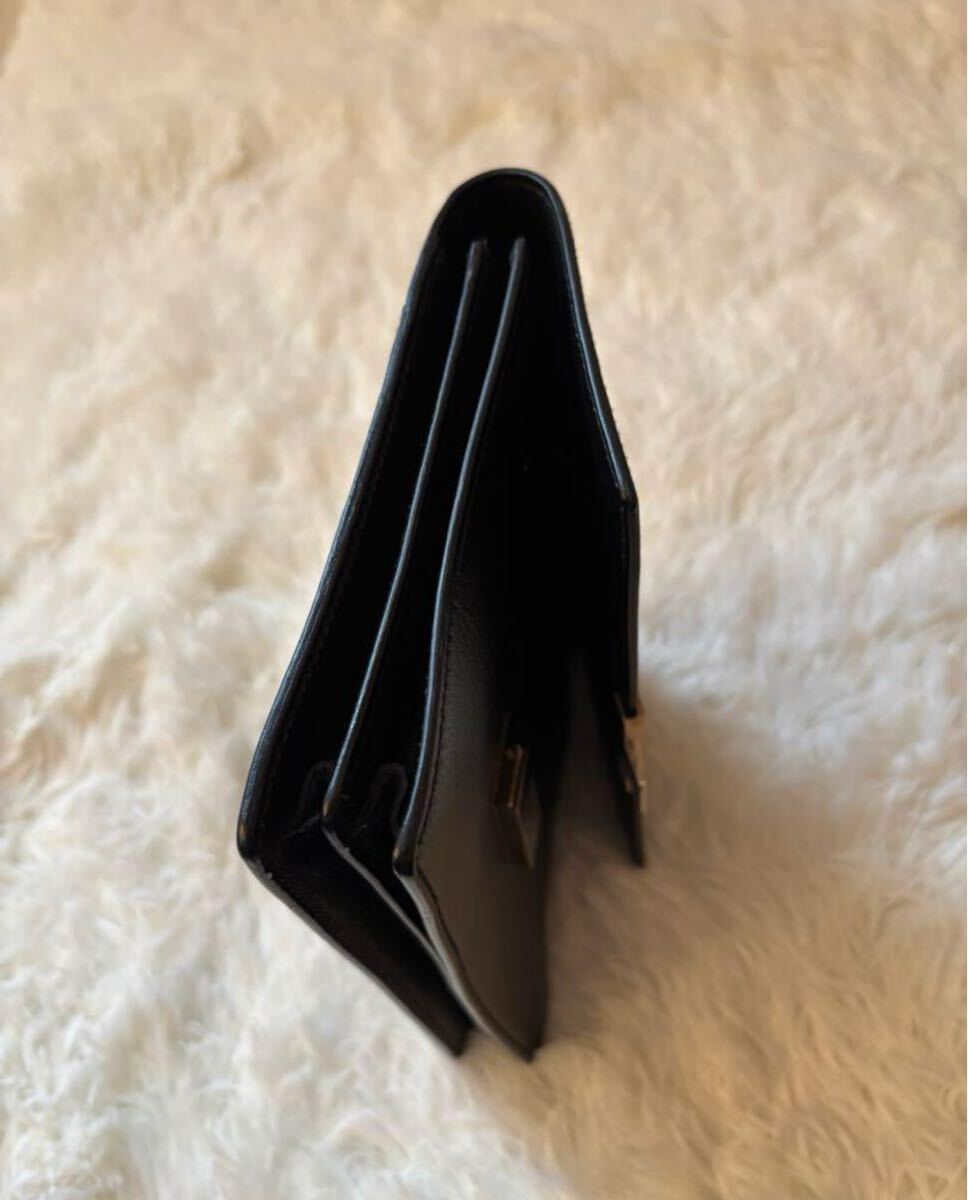 美品 GUCCI ヴィンテージ クラッチバッグ レザー ブラック 美品 GUCCI ヴィンテージ クラッチバッグ レザー ブラック