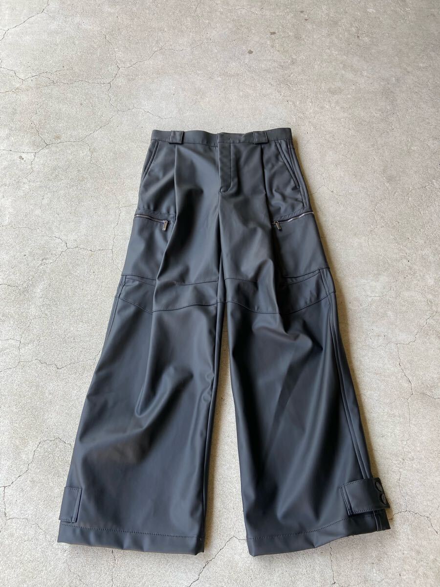 EMPORIO ARMANI 22FW WIDE CARGO PANTS エンポリオ アルマーニ アーカイブ 黒 ブラック カーゴ パンツ