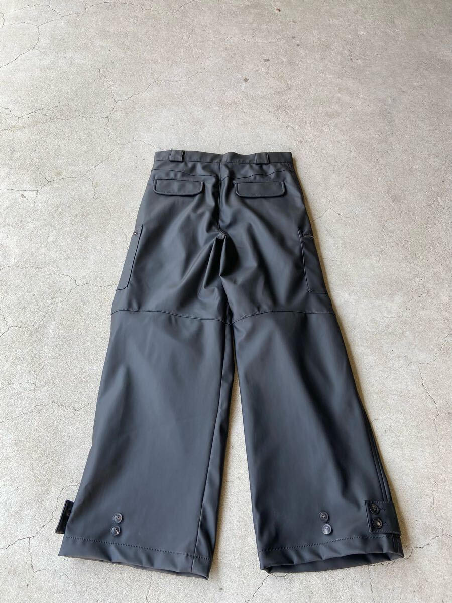 EMPORIO ARMANI 22FW WIDE CARGO PANTS エンポリオ アルマーニ アーカイブ 黒 ブラック カーゴ パンツ