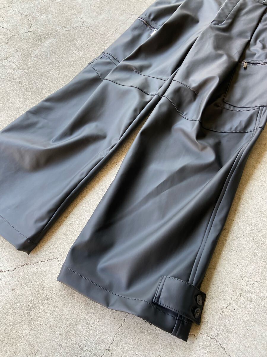 EMPORIO ARMANI 22FW WIDE CARGO PANTS エンポリオ アルマーニ アーカイブ 黒 ブラック カーゴ パンツ