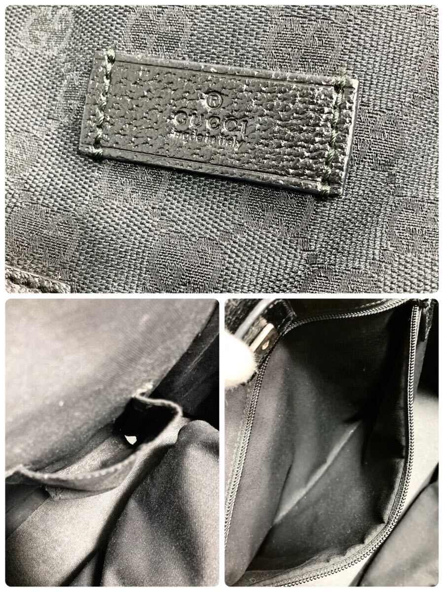美品 GUCCI グッチ トートバッグ シェリーライン ロゴ A4可 肩 美品 GUCCI グッチ トートバッグ シェリーライン ロゴ A4可 肩