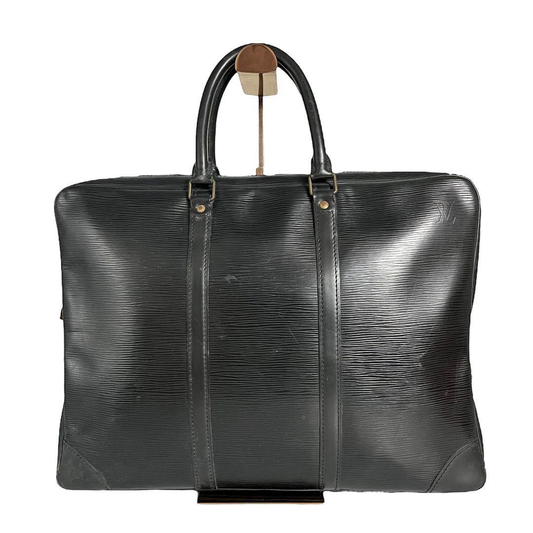 鑑定済】ルイヴィトン LOUIS VUITTON エピ ポルトドキュマン 鑑定済】ルイヴィトン LOUIS VUITTON エピ ポルトドキュマン