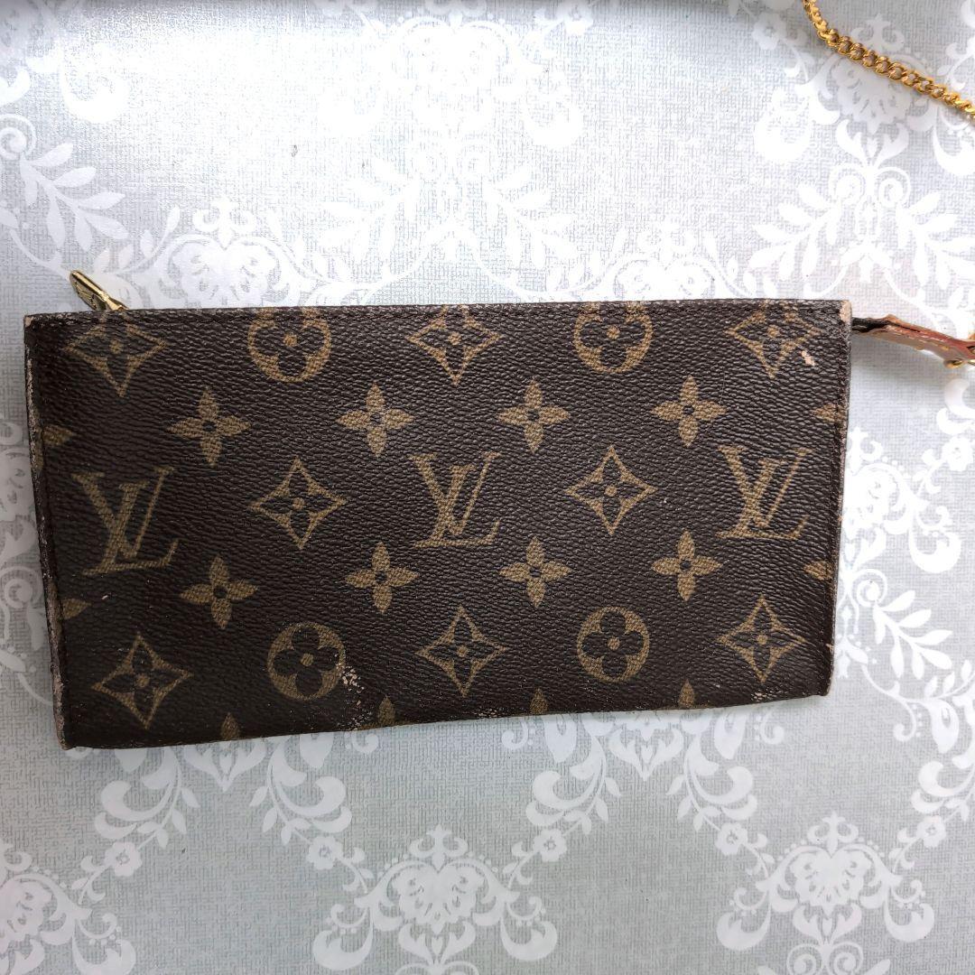 鑑定済・ポーチ付】ルイヴィトン LOUIS VUITTON モノグラム 鑑定済・ポーチ付】ルイヴィトン LOUIS VUITTON モノグラム
