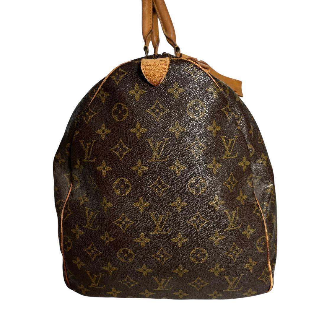 ネームタグ】ルイヴィトン LOUIS VUITTON モノグラム キーポル55 ネームタグ】ルイヴィトン LOUIS VUITTON モノグラム キーポル55