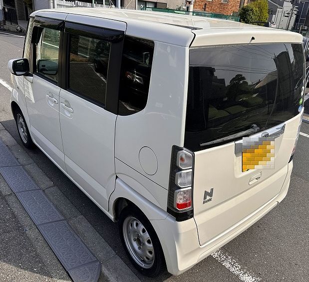 ★☆車検満タンで乗り出し　N-BOX　パールホワイト　ナビ　スマートキー　ドラレコ　全國ご自宅まで陸送OK☆★