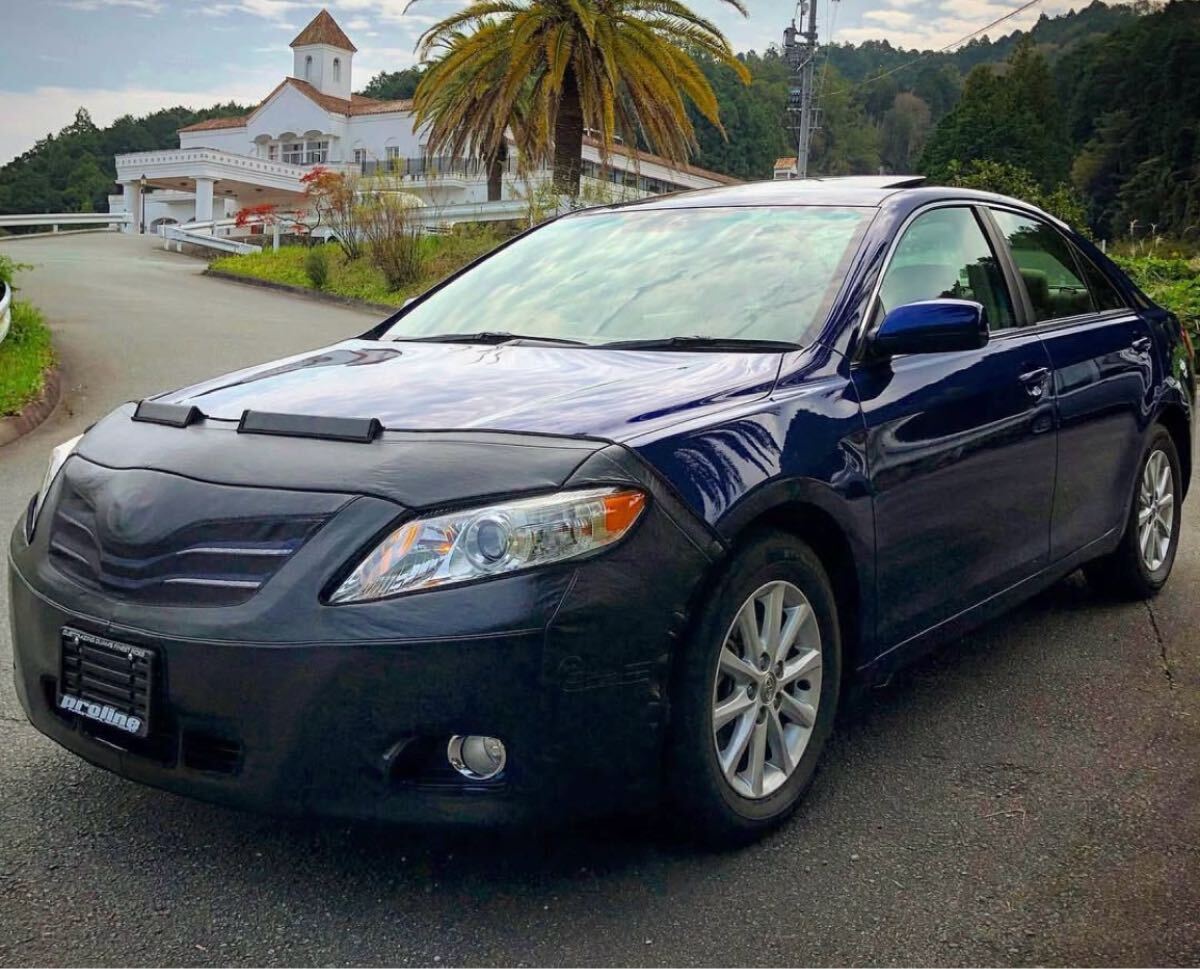 Colgan純正 コルガン 40カムリ后期 フルブラ フロントマスク ノーズブラ