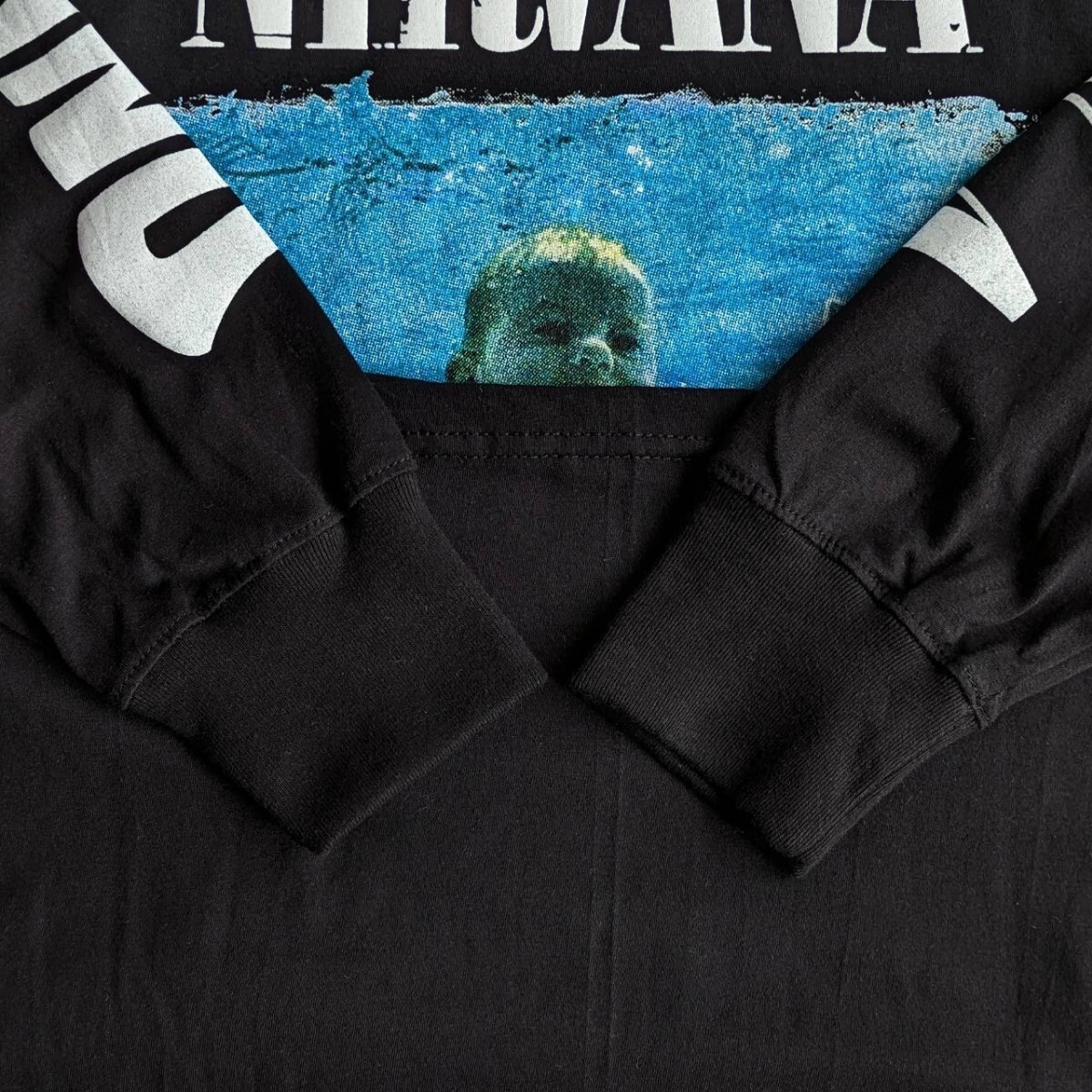 Lサイズ ニルヴァーナ Nirvana カート・コバーン ロンt ロング Lサイズ ニルヴァーナ Nirvana カート・コバーン ロンt ロング
