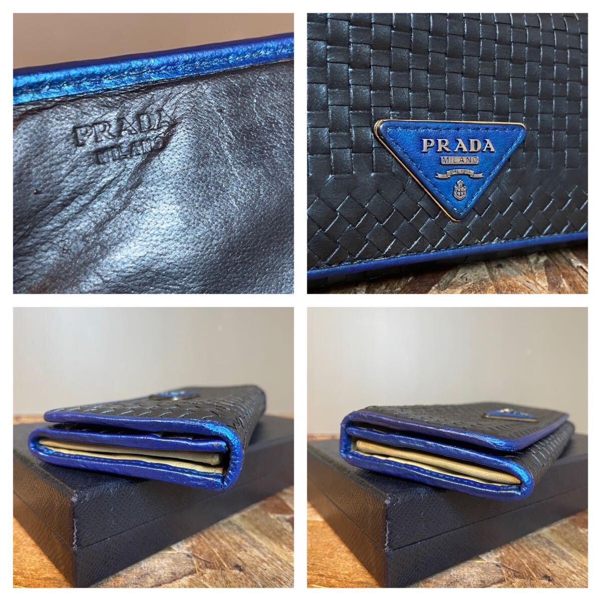 1円 美品 レアモデル PRADA プラダ サフィアーノレザー 男女 1円 美品 レアモデル PRADA プラダ サフィアーノレザー 男女