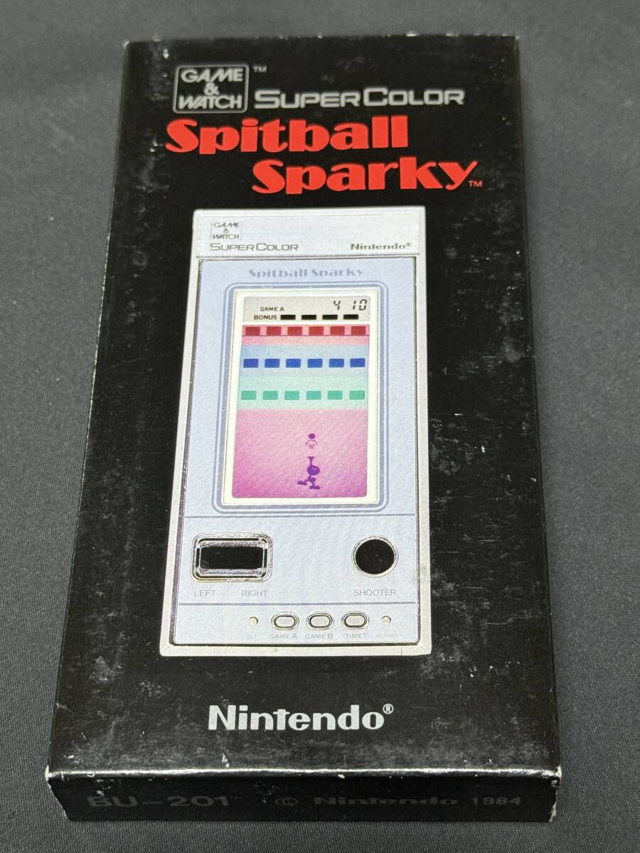 ◇ 新品 ゲームウォッチ スピットボールスパーキー(1984年) BU ◇ 新品 ゲームウォッチ スピットボールスパーキー(1984年) BU
