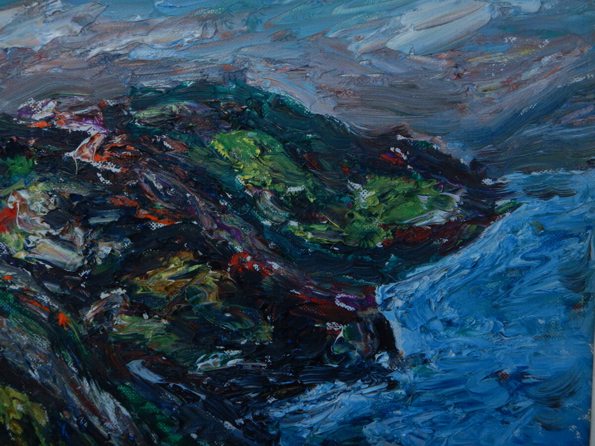 ④アンティーク額 小西安夫 木製額 額縁 油絵 油彩画 風景画 ④アンティーク額 小西安夫 木製額 額縁 油絵 油彩画 風景画