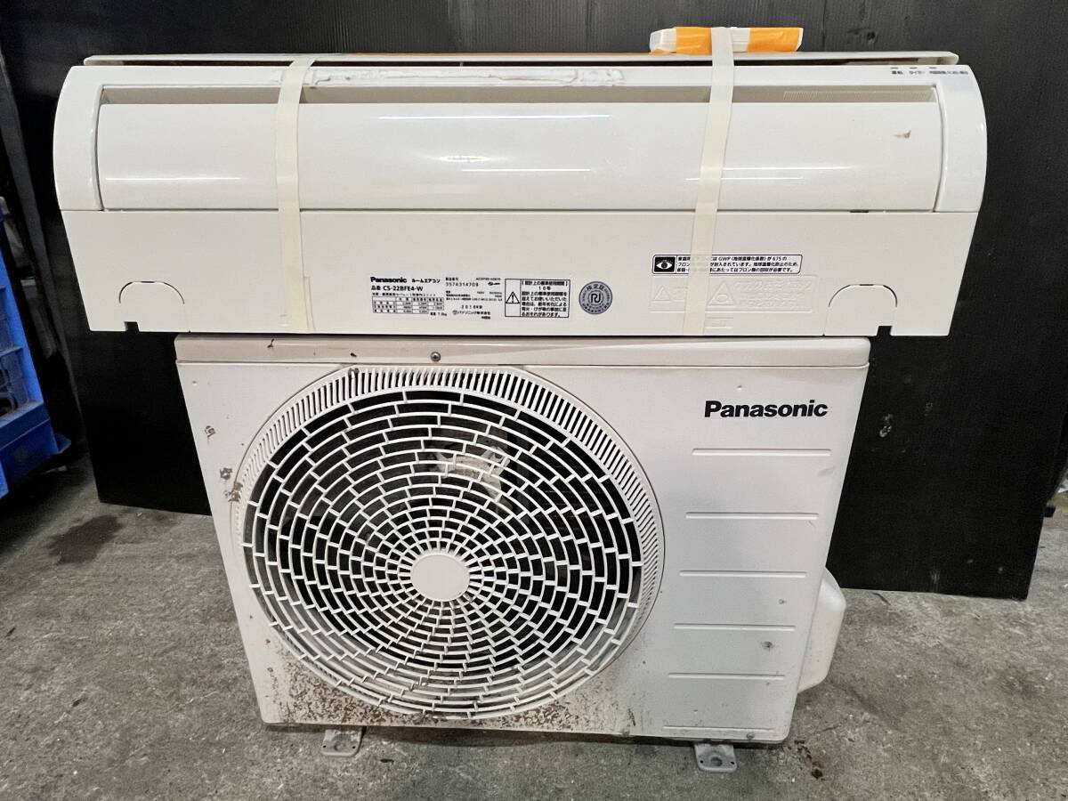 ルームエアコン Panasonic/パナソニック 内：CS-22BFE4-W 外：CU