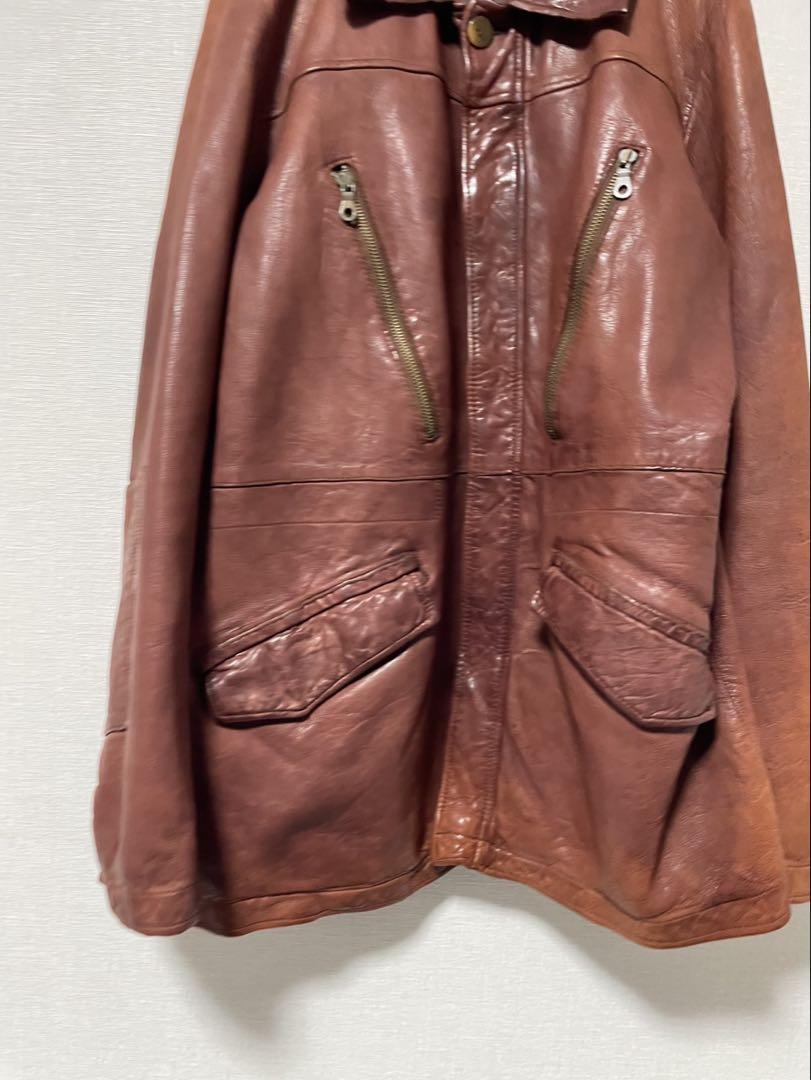サンプル品 希少 Johnbull ジョンブル ラムレザージャケット L サンプル品 希少 Johnbull ジョンブル ラムレザージャケット L