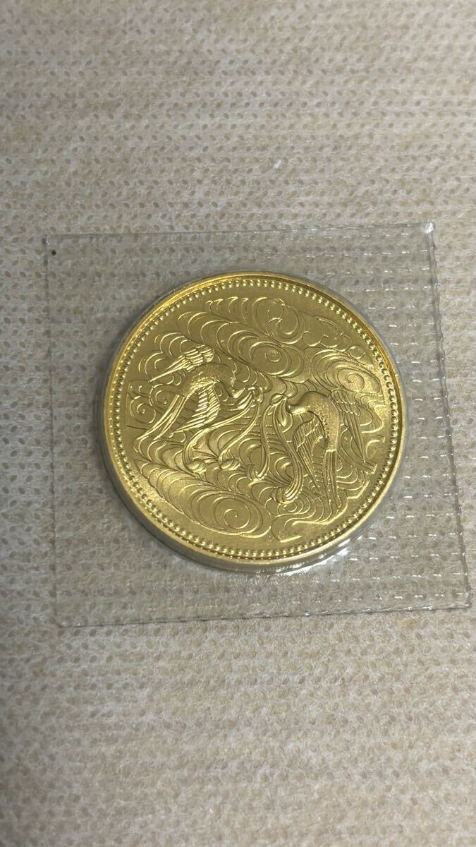 天皇陛下御在位60年記念 10万円金貨 ブリスターパック入り K24 天皇陛下御在位60年記念 10万円金貨 ブリスターパック入り K24
