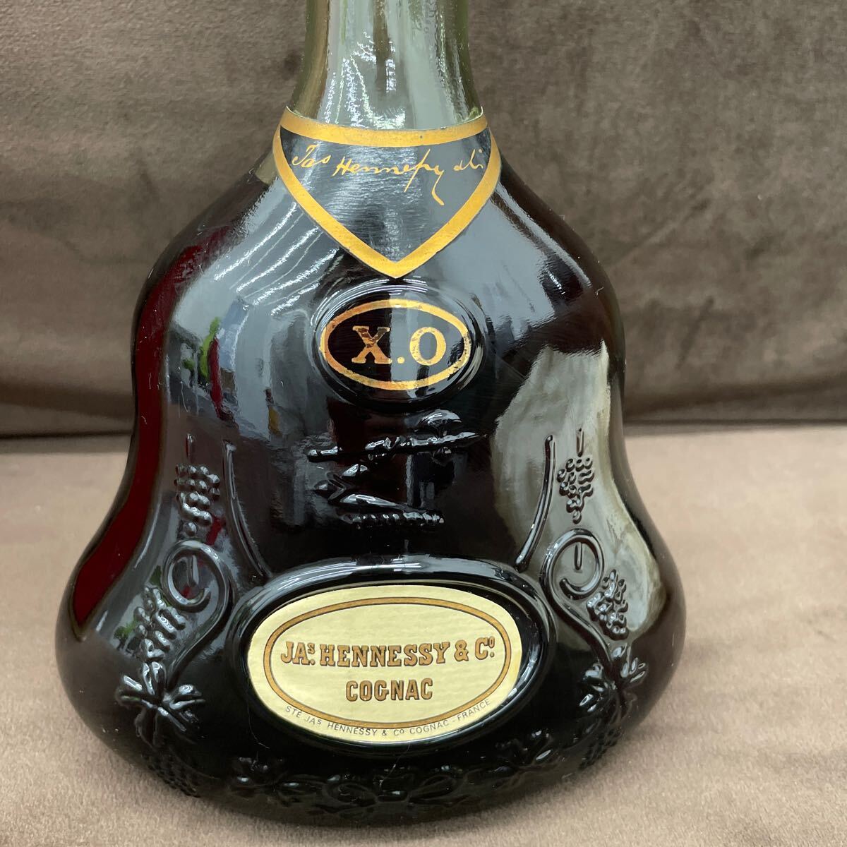 吉 JAs HENNESSY ジャズ ヘネシー 金キャップ グリーンボトル 吉 JAs HENNESSY ジャズ ヘネシー 金キャップ グリーンボトル