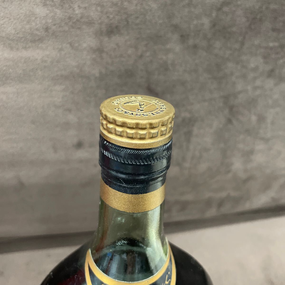 吉 JAs HENNESSY ジャズ ヘネシー 金キャップ グリーンボトル 吉 JAs HENNESSY ジャズ ヘネシー 金キャップ グリーンボトル