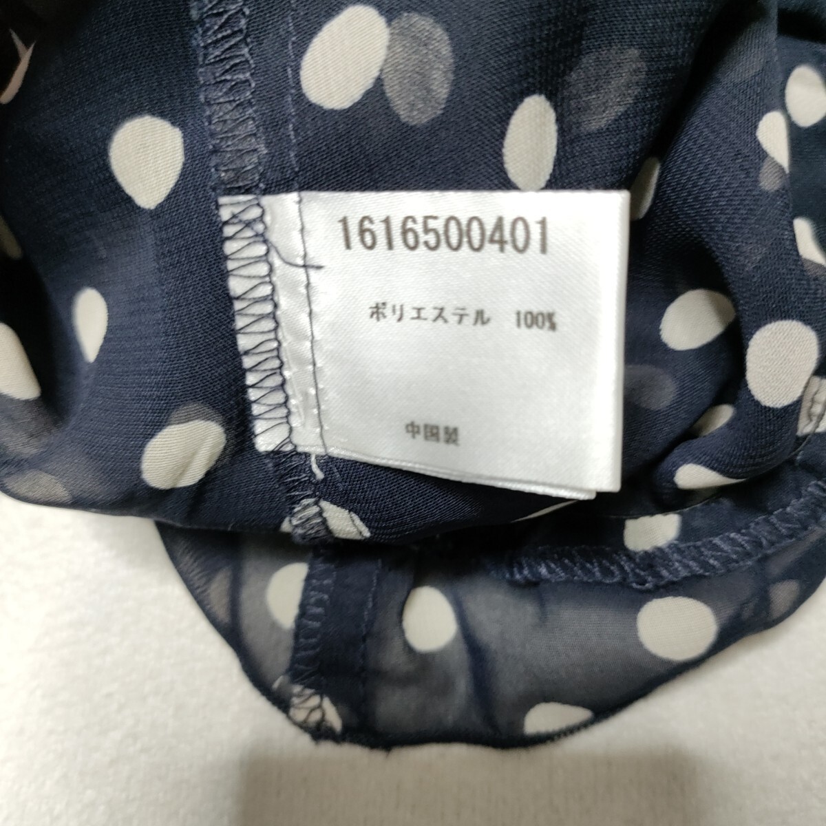 OLIVEdesOLIVE　オリーブデオリーブ　ドット柄 シアー トップス