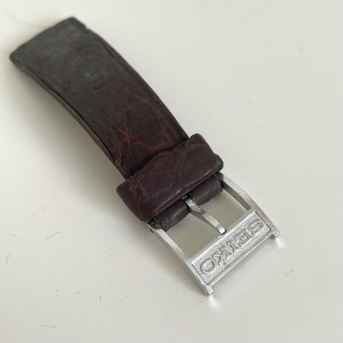 SEIKO 尾錠 旧家買取品 17mm? 純正 バックル時計ベルトパーツ SEIKO 尾錠 旧家買取品 17mm? 純正 バックル時計ベルトパーツ