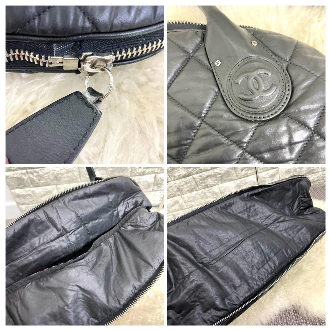 CHANEL シャネル ココクーン トラベル ハンドバック マトラッセ
