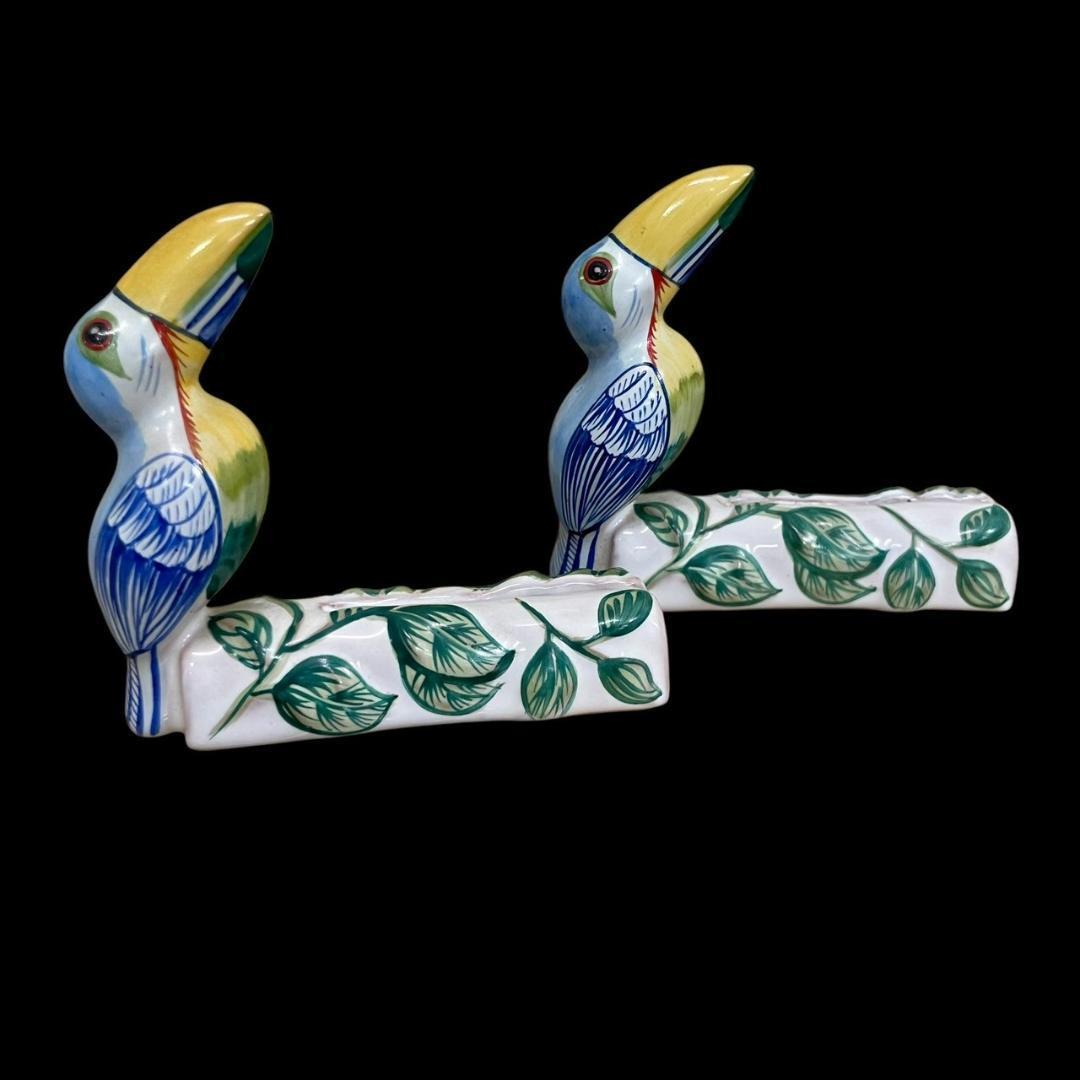 希少 HERMES エルメス カードスタンド トゥカン 鳥 箸置き 希少 HERMES エルメス カードスタンド トゥカン 鳥 箸置き