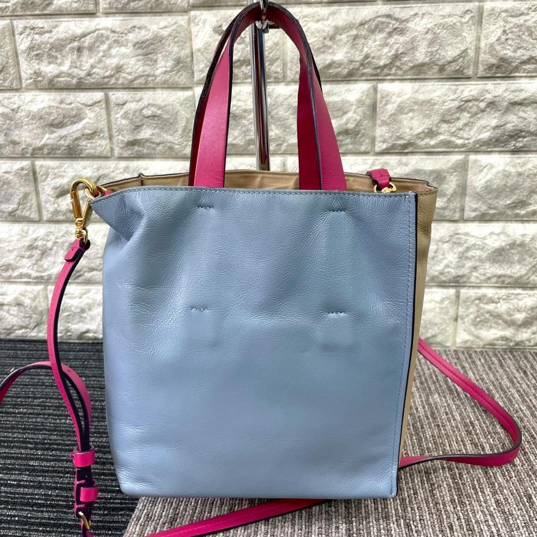 MARNI マル二 ミュゼオ 2way ショルダーバック レザー バイ MARNI マル二 ミュゼオ 2way ショルダーバック レザー バイ