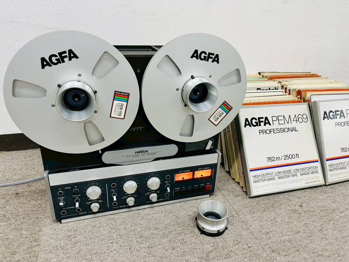 B◇美品 音出しOK◇REVOX ルボックス B77 オープンリールデッキ B◇美品 音出しOK◇REVOX ルボックス B77 オープンリールデッキ