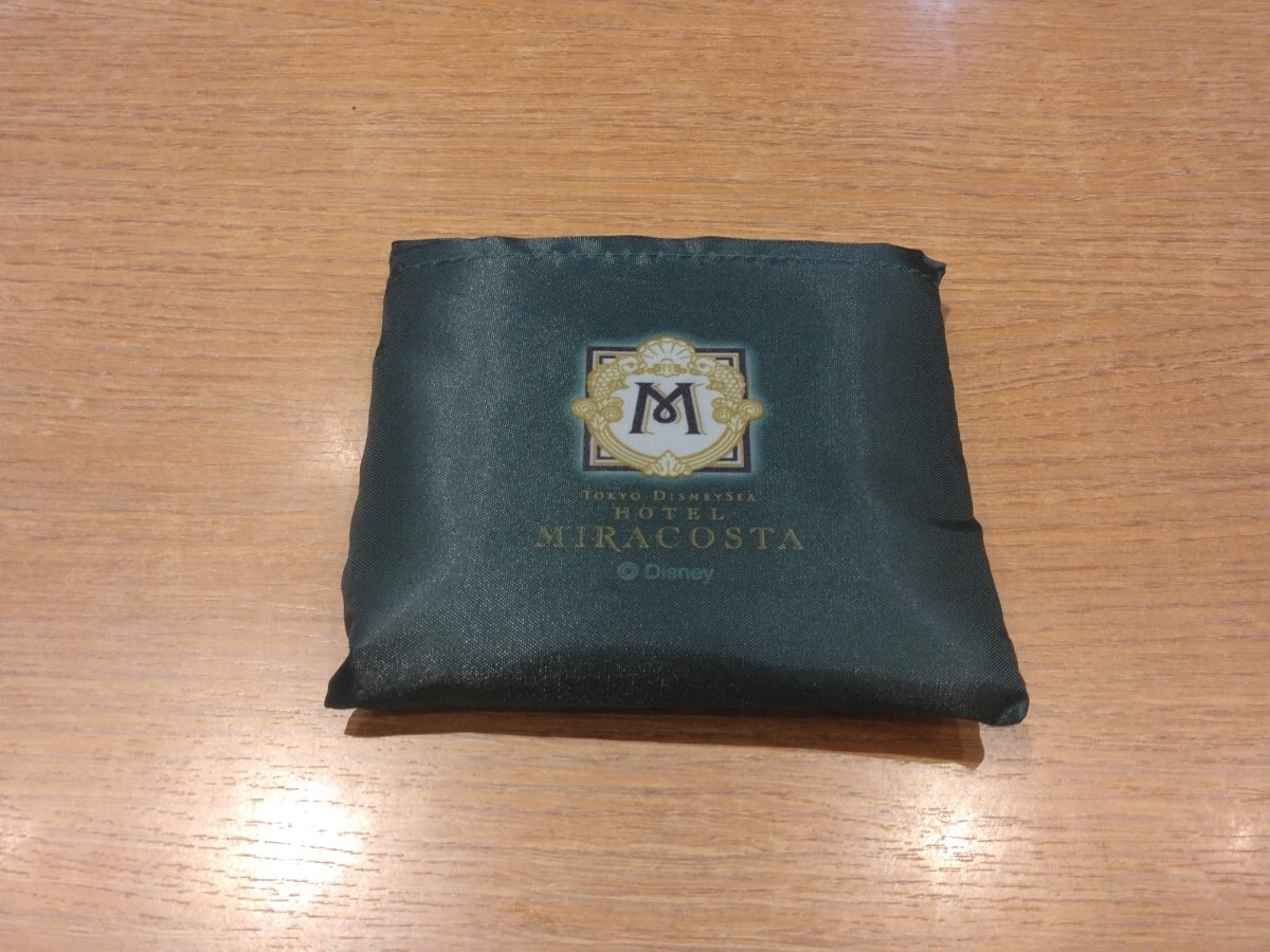 新品》折りたたみ エコバッグ 42×34㎝ グリーン ミッキー 東京 新品》折りたたみ エコバッグ 42×34㎝ グリーン ミッキー 東京
