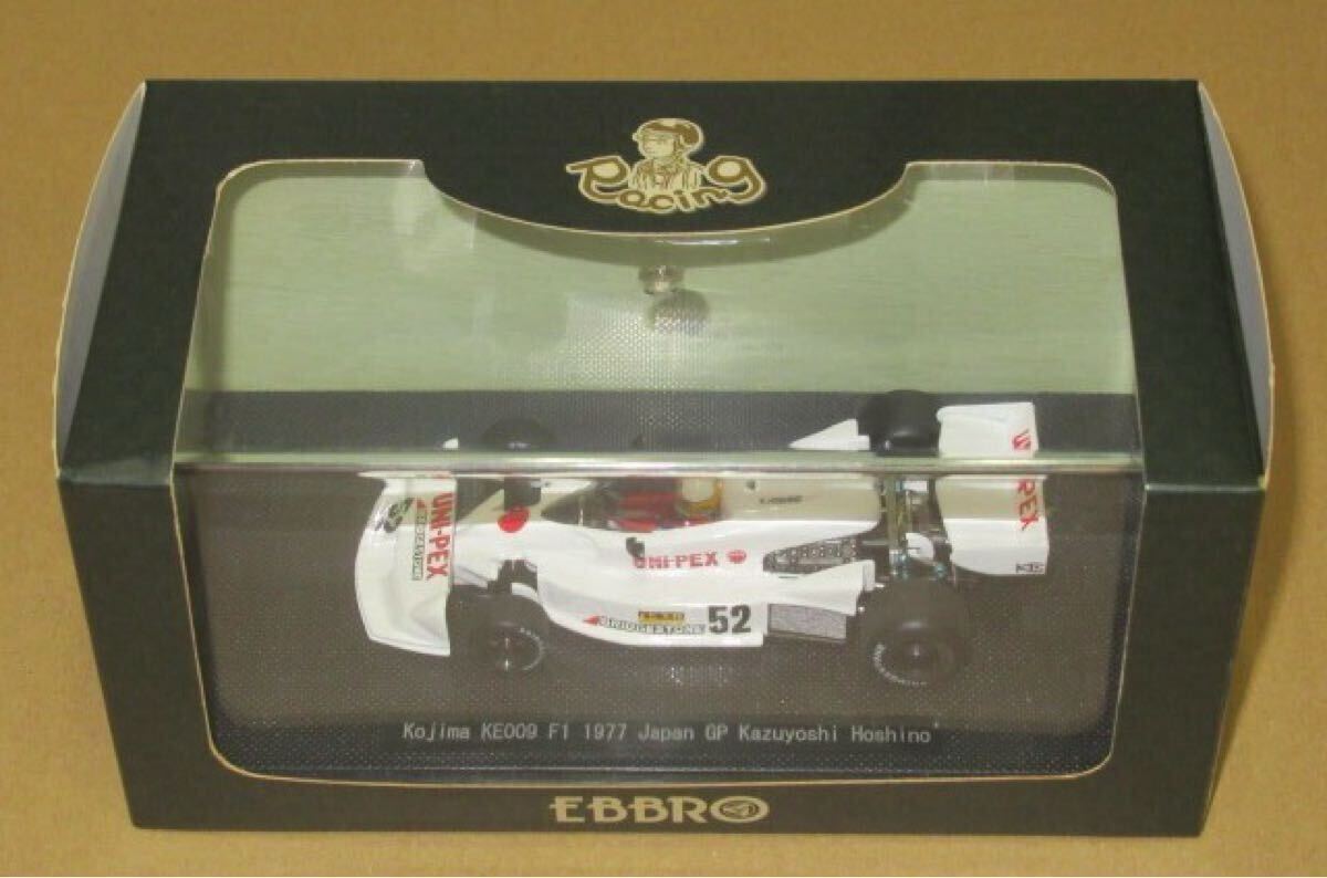1/43 コジマ KE009 #52 星野一義 1977 F1日本GP 富士スピード 1/43 コジマ KE009 #52 星野一義 1977 F1日本GP 富士スピード