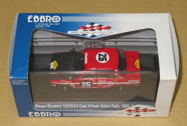 年末のプロモーション特価！ 510型ブルーバード 1/43 1600SSS 25