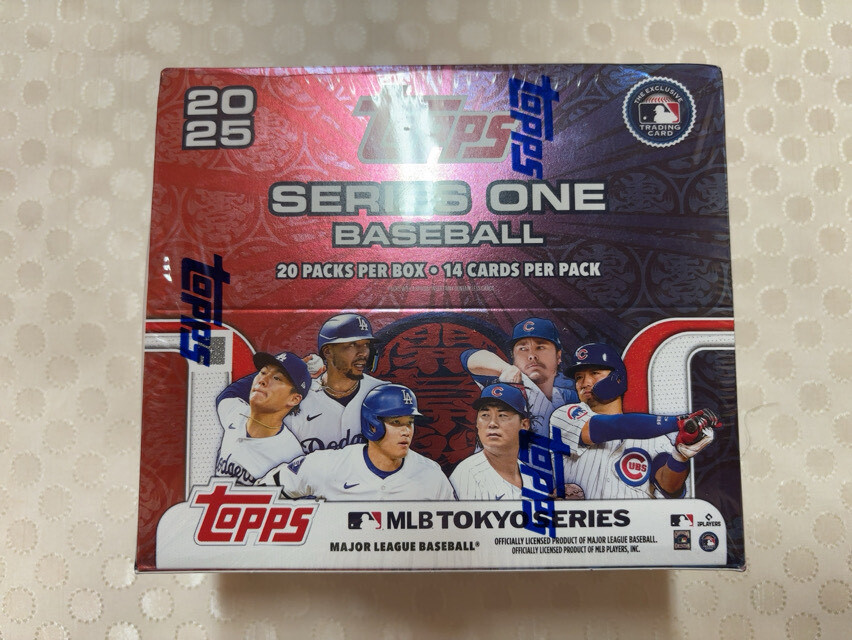 2025 TOPPS MLB TOKYO SERIES SERIES ONE BOX 東京シリーズ 大谷 2025 TOPPS MLB TOKYO SERIES SERIES ONE BOX 東京シリーズ 大谷