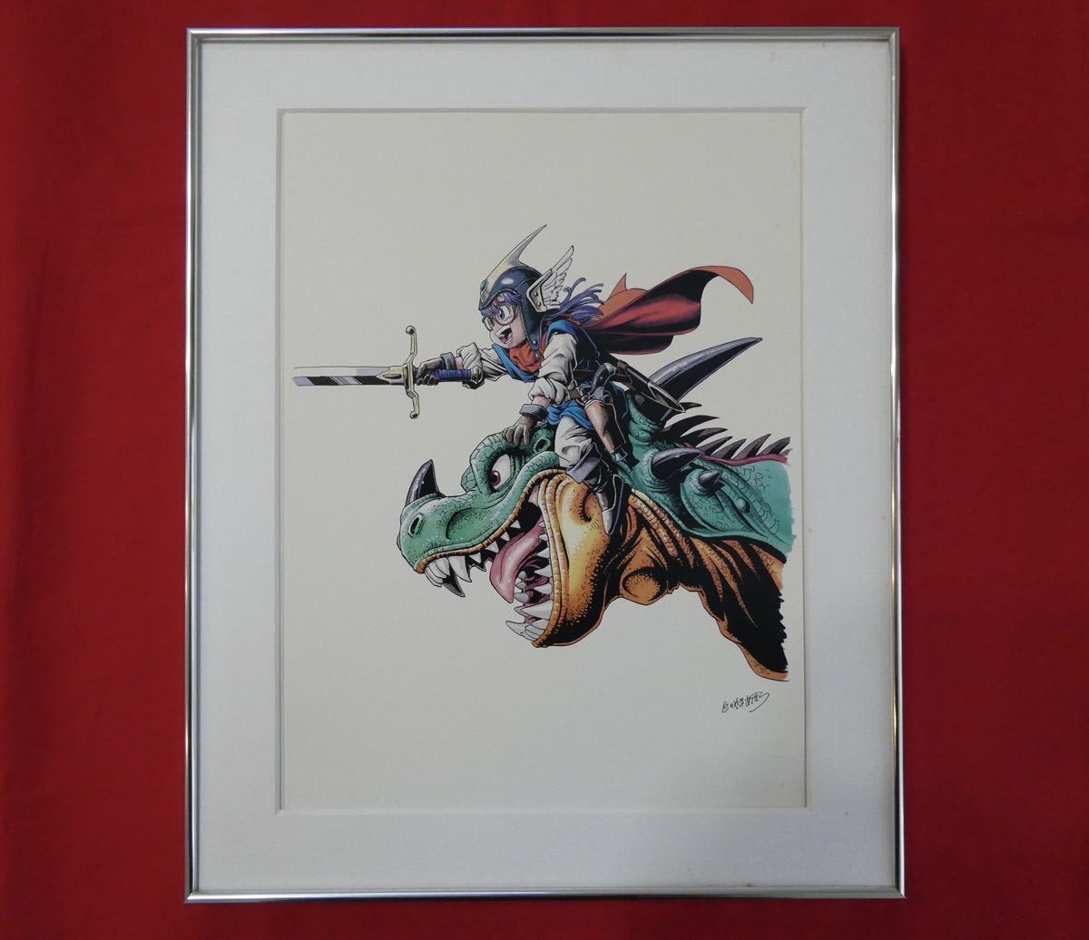 希少 鳥山明の世界展 複製原画 Dr スランプ アラレちゃん 希少 鳥山明の世界展 複製原画 Dr スランプ アラレちゃん