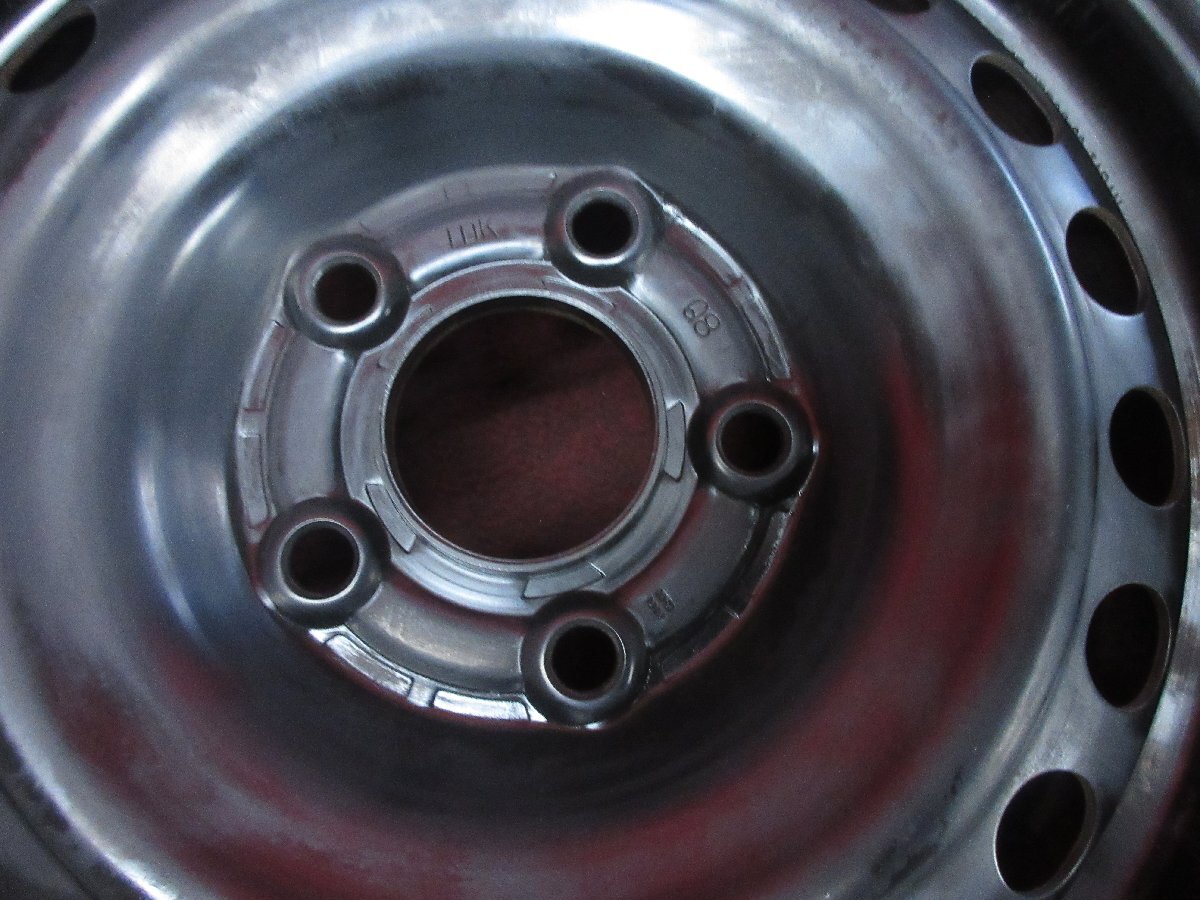 スチール ホイール 4本 ホンダ GB5 6 7 8 フリード ハイブリッド G 純正 15×5.5J 5穴 PCD 114.3 +50 ハブ径 64 刻印:TDK◆51471H_画像6