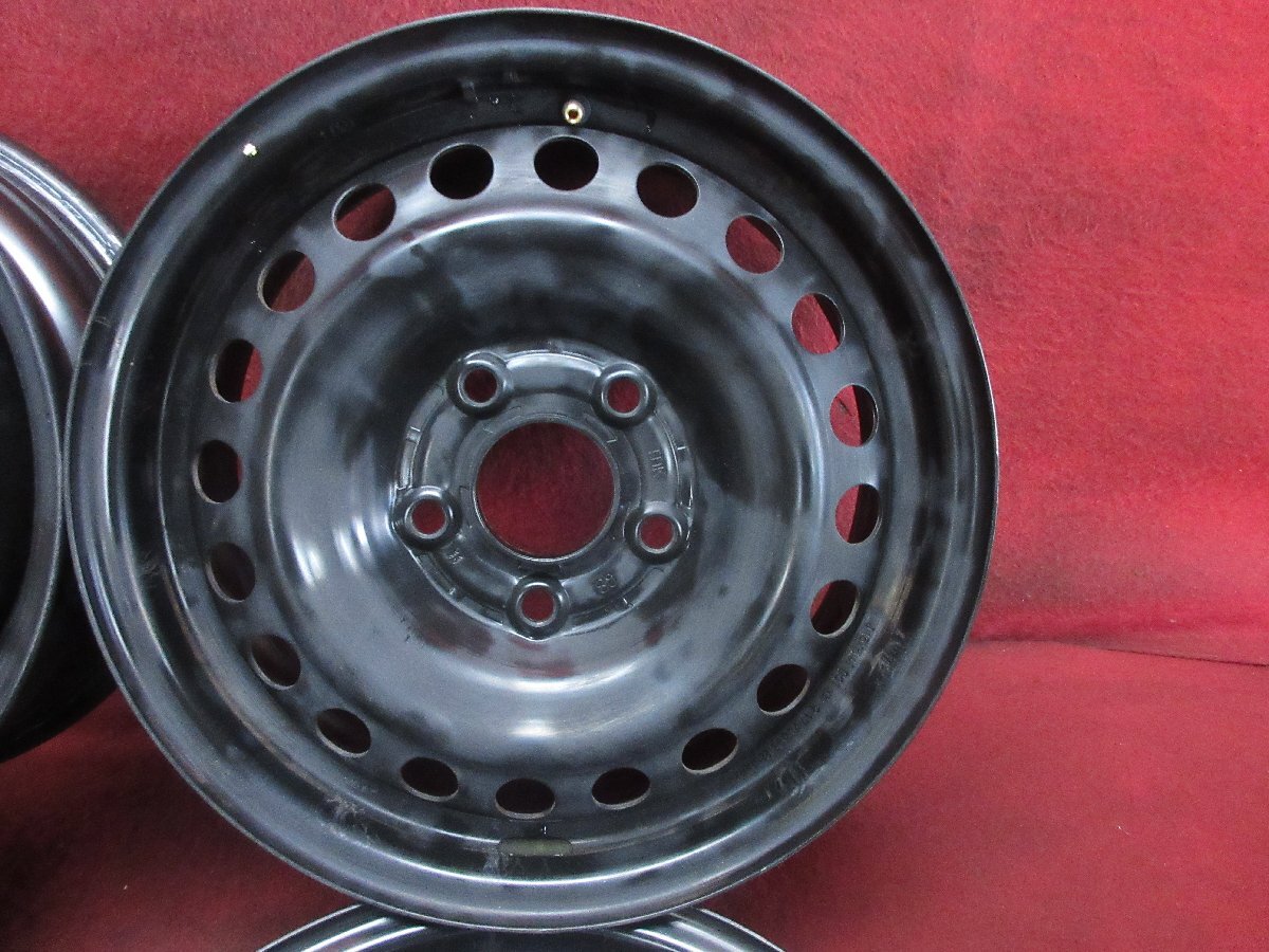 スチール ホイール 4本 ホンダ GB5 6 7 8 フリード ハイブリッド G 純正 15×5.5J 5穴 PCD 114.3 +50 ハブ径 64 刻印:TDK◆51471H_画像3