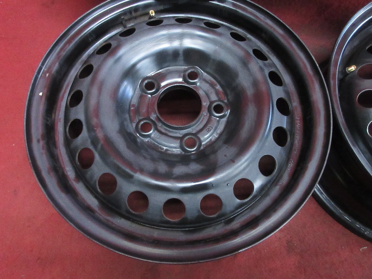 スチール ホイール 4本 ホンダ GB5 6 7 8 フリード ハイブリッド G 純正 15×5.5J 5穴 PCD 114.3 +50 ハブ径 64 刻印:TDK◆51471H_画像4
