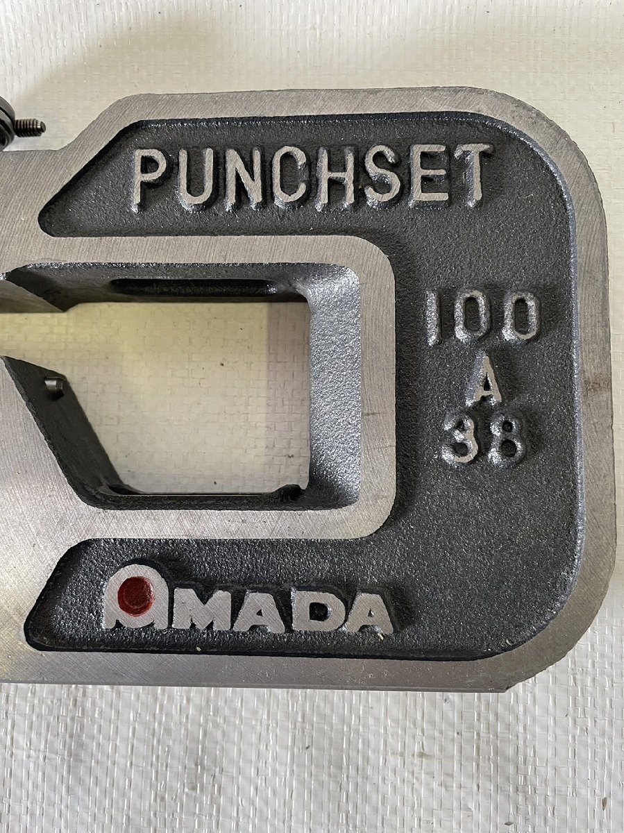 未使用品】AMADA セットプレス用金型 100A38(電動工具)|売買 未使用品】AMADA セットプレス用金型 100A38(電動工具)|売買