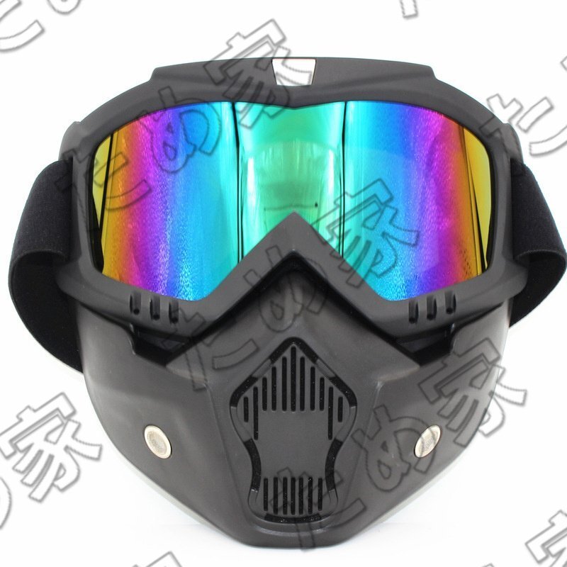 ★超人気★オプション2件 ハーレー ゴーグル 機(jī)関車マスク バイク 砂除け鏡 護(hù)目 クロスカントリー ゴーグル ビンテージ スキーゴーグル
